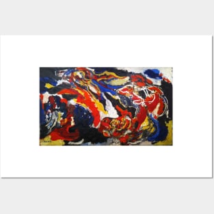 Karel Appel - Encounter in Spring and what follows Posters and Art